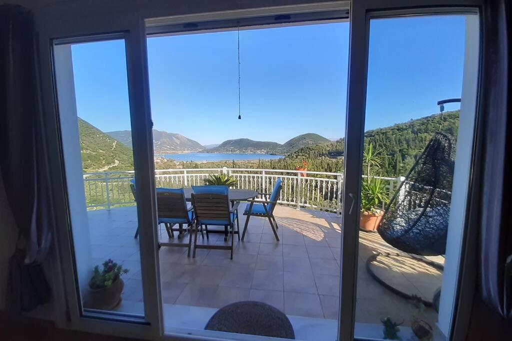 Villa Sunrise With Stunning Views And Private Pool Katokhorion  Exterior foto